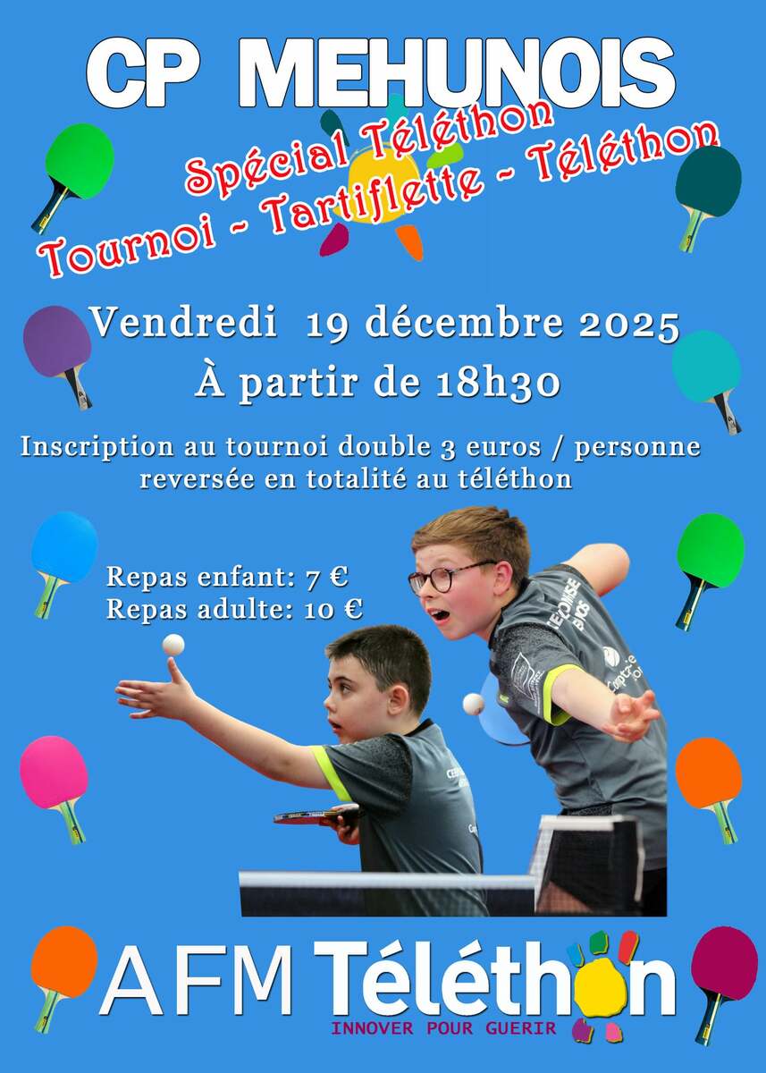Tournoi Téléthon-Tartiflette